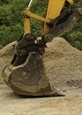 New Ditch Cleaning Bucket working in dirt